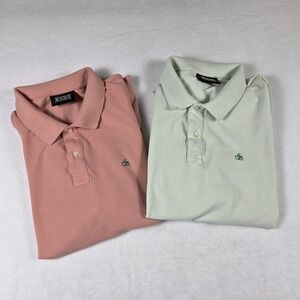 Scotch & Soda Polo Shirts Men's XL Fitted Preppy Organic Cotton Casual Lot‎ (2)